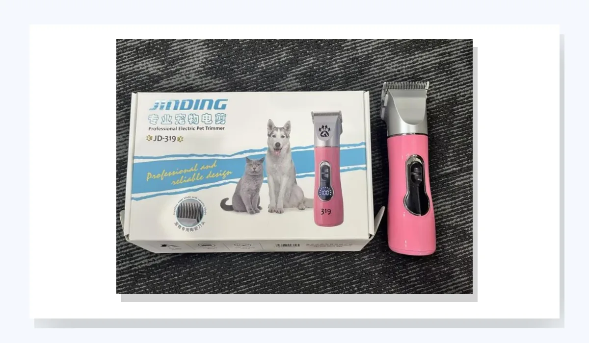 OEM/ODM pet grooming clipper sample reference P01