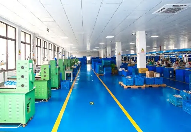 Reference view of production equipment
